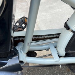 子供乗せ　3人　ブリヂストン　電動アシスト自転車 チャイルドシート付きの画像