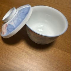 乃りたけ 茶碗蒸し 5客セット 花柄の画像