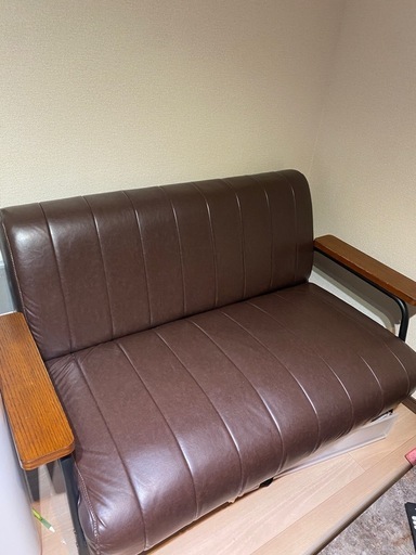 NITORI ソファ Nシールド 2人用 ニトリ ブラウン