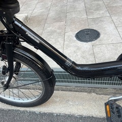 子供乗せ　3人　パナソニック　 電動アシスト自転車 チャイルドシート付き
の画像