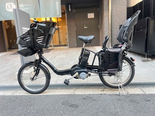 子供乗せ　3人　パナソニック　 電動アシスト自転車 チャイルドシート付き