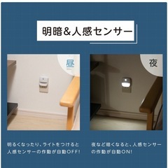LED センサーライトの画像