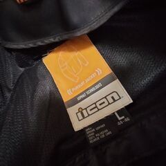 アイコンレザージャケット(ICON  MOTOSPOTS) 中古品の画像