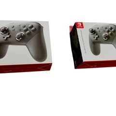 Nintendo Switch プロコン　ブラック　2個セットの画像