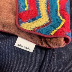 【中古美品】niko and...　のクラッチバッグ　シンプルコーデにアクセント⭐︎ 冬にピッタリの画像