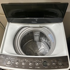 ✅【取引確定】Haier ハイアール 全自動洗濯機 JW-C45A 4.5kg 2018年製の画像