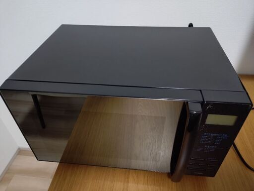 【美品】ツインバード DR-4259 ミラーガラスフラット電子レンジ Twinbird 2023年製