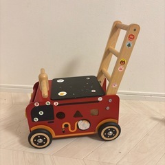 アイムトイ　手押し車　消防車 29日までに取りに来れる方 引越しのため急募 まとめて持っていってくれる方優遇しますの画像