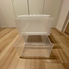 ニトリ　衣装ケース　収納ケース　2個の画像