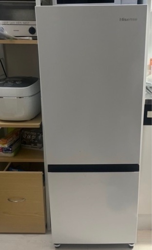 HR-D15F 冷蔵庫 162L 自動霜取り 耐熱トップテーブル 右開き ハイセンス