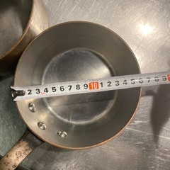 フランス製 銅鍋 2点セット（シモン パリ）16cm & 18cmの画像