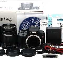 Canon EOS Kiss X7 ダブル 初心者オススメ スマホ転送 初心者の画像