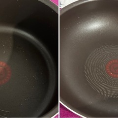 ティファール　フライパンや鍋9点　中古の画像