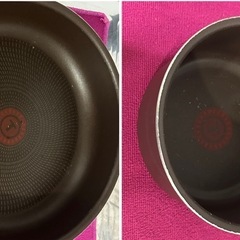 ティファール　フライパンや鍋9点　中古の画像