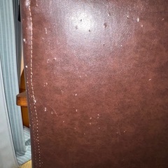 ニトリ　傷・汚れに強い合成皮革 2人掛けソファ（Nシールド ステイン2KD DBR）の画像