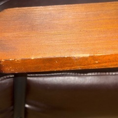 ニトリ　傷・汚れに強い合成皮革 2人掛けソファ（Nシールド ステイン2KD DBR）の画像