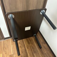 ニトリ ローテーブル ハロー(ダークブラウン)の画像