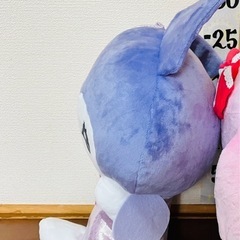 #未使用#マイメロディ#クロミ#くろみ#Kuromi #ぬいぐるみ#クレーンゲーム#UFOキャッチャー#景品#大きめ#ラウンド1の画像