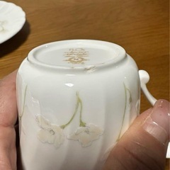 ノリタケ FLO’S Collection カップ&ソーサーBONE CHINAの画像