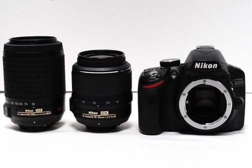 Nikon D3200 ❤️ダブルズームキット❤️初心者セット❤️スマホ転送
