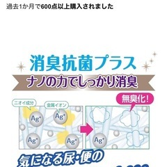肌ケアアクティ 朝までぐっすり夜用 尿とりパッド 消臭抗菌プラス 27枚の画像