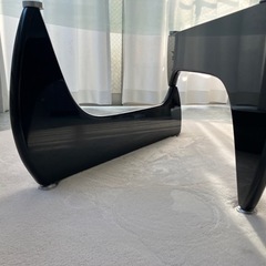 高級オシャレガラスローテーブルセンターテーブルリビングテーブルの画像