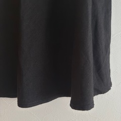 three dots スリードッツ◎麻 リネンフレアスカートの画像