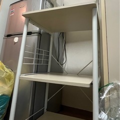 スライド棚付きレンジラックの画像