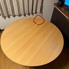ダイニングテーブル　伸長式の画像
