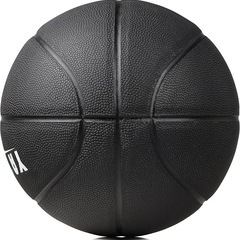 バスケットボール 7号 軽量 黒色 ブラック 合皮レザー バスケ 室内 屋外適用の画像