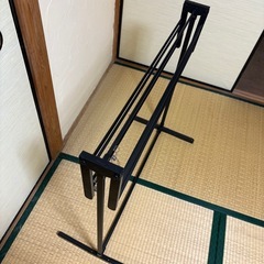 洗濯物干し　タオル干しの画像