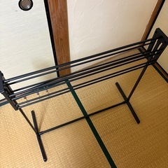 洗濯物干し　タオル干しの画像