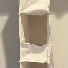 無印良品★ポリエステル麻　小物ホルダー クローゼットの画像