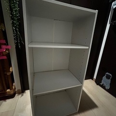 ❄️カラーボックス　２つ　ホワイト❄️の画像