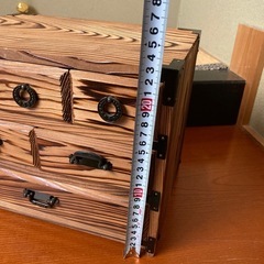 杉焼き 小物入れの画像