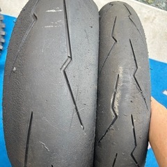 バイクのタイヤ交換します！