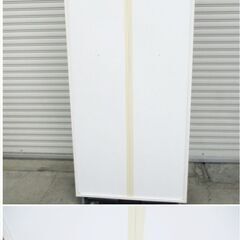 ② オフィス ラック 4段　カラーボックス　収納棚　木製　ホワイト　組立済み　新生活　整理棚　本棚　白家具　収納家具　直接引取歓迎の画像