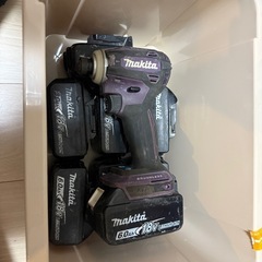 マキタ　インパクトTD172D バッテリーセット8個の画像