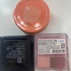 【新品同様3点セット】 パウダーチーク まとめ売りの画像