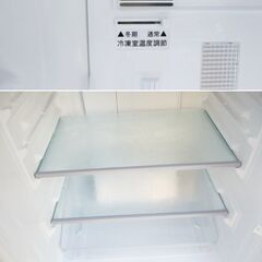 シャープ　2ドア 冷蔵庫 137L「つけかえどっちもドア」　SJ-D14D-W　動作良好　「46Lボトムフリーザー」耐熱100度トップ　SHARPの画像