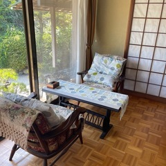 【希少❣️】飛騨産業　キツツキ　アームチェア🪑きゃくま客間セットの画像