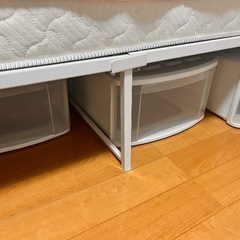 【すぐ取りに来てくださる方！！】ニトリ ベッドフレームの画像