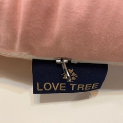 LOVE TREE ドーナツ型ベビーピロー ピンクの画像