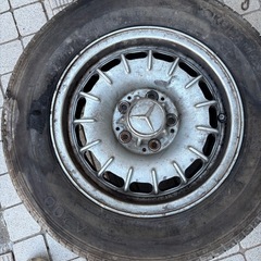 メルセデス　ベンツ　14インチ　サザエ　ホイール　希少の画像