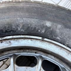 メルセデス　ベンツ　14インチ　サザエ　ホイール　希少の画像