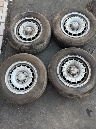 メルセデス　ベンツ　14インチ　サザエ　ホイール　希少