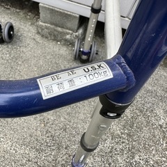 ユーバ産業　スライドフィット　優羽　幅伸縮歩行器　歩行器
の画像