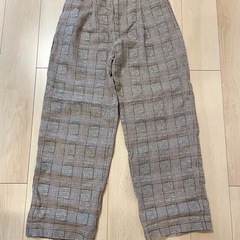 セットアップ　RNA-N 
【N EXCLUSIVE】グレンチェックプリント8/1リネンオックスステンカラー、パンツの画像
