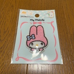ワッペン 刺繍シューズタグ 名前が隠せるワッペン 恐竜 サンリオ クロミちゃんの画像