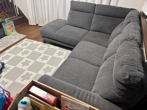 4人用コーナーソファー